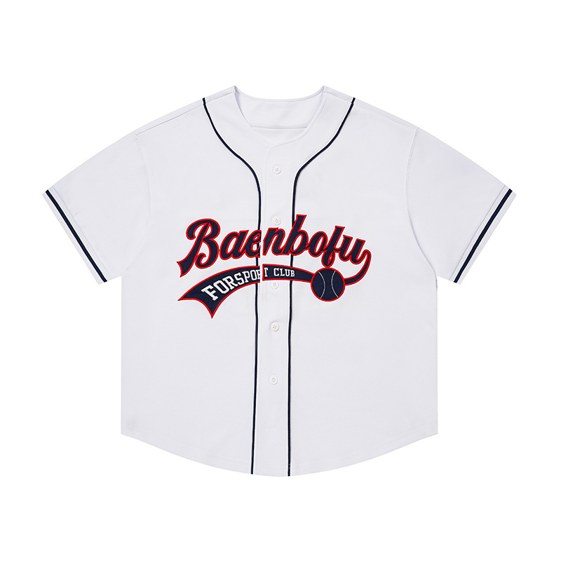 American Vintage Cardigan Baseball Jacket Short-Sleeve Unisex Trendy Hip-Hop Round-Neck Embroidered Export Shirt Jacket for Men American Vintage Cardigan Baseball Jacket Short-Sleeve Unisex Trendy Hip-Hop Round-Neck Embroidered Export Shirt Jacket for Men