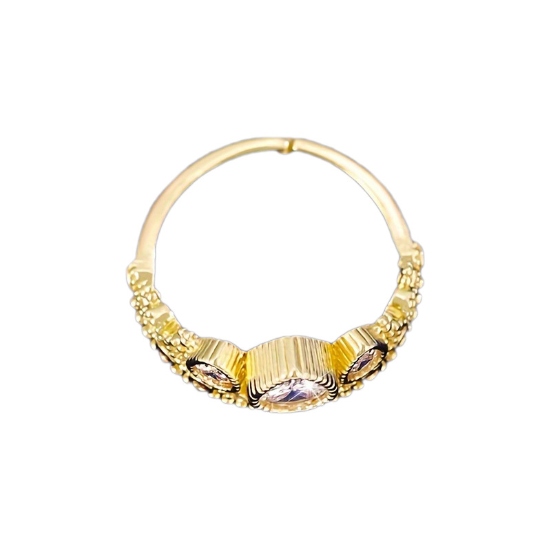 All Seasons Season Women's Gender Plating Design Wholesale Jewelry Princess Sweet Crown Copper Plating Open Rings