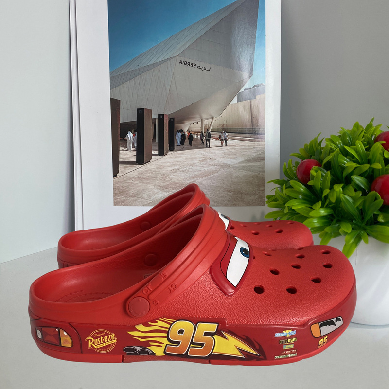 95 Mcqueen Croc Shoes Parent-Child Style Non-Slip Sole Sandals for Boys and Girls, Same Style, Cross-Border Wholesale, with Label 95 Mcqueen Croc Shoes Parent-Child Style Non-Slip Sole Sandals for Boys and Girls, Same Style, Cross-Border Wholesale, with Label