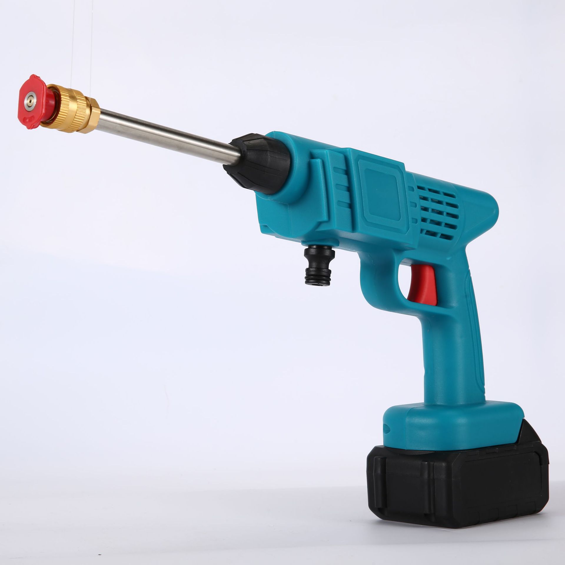 Factory direct electric car washer high pressure household car wash water gun Rechargeable Wireless lithium battery car wash artifact