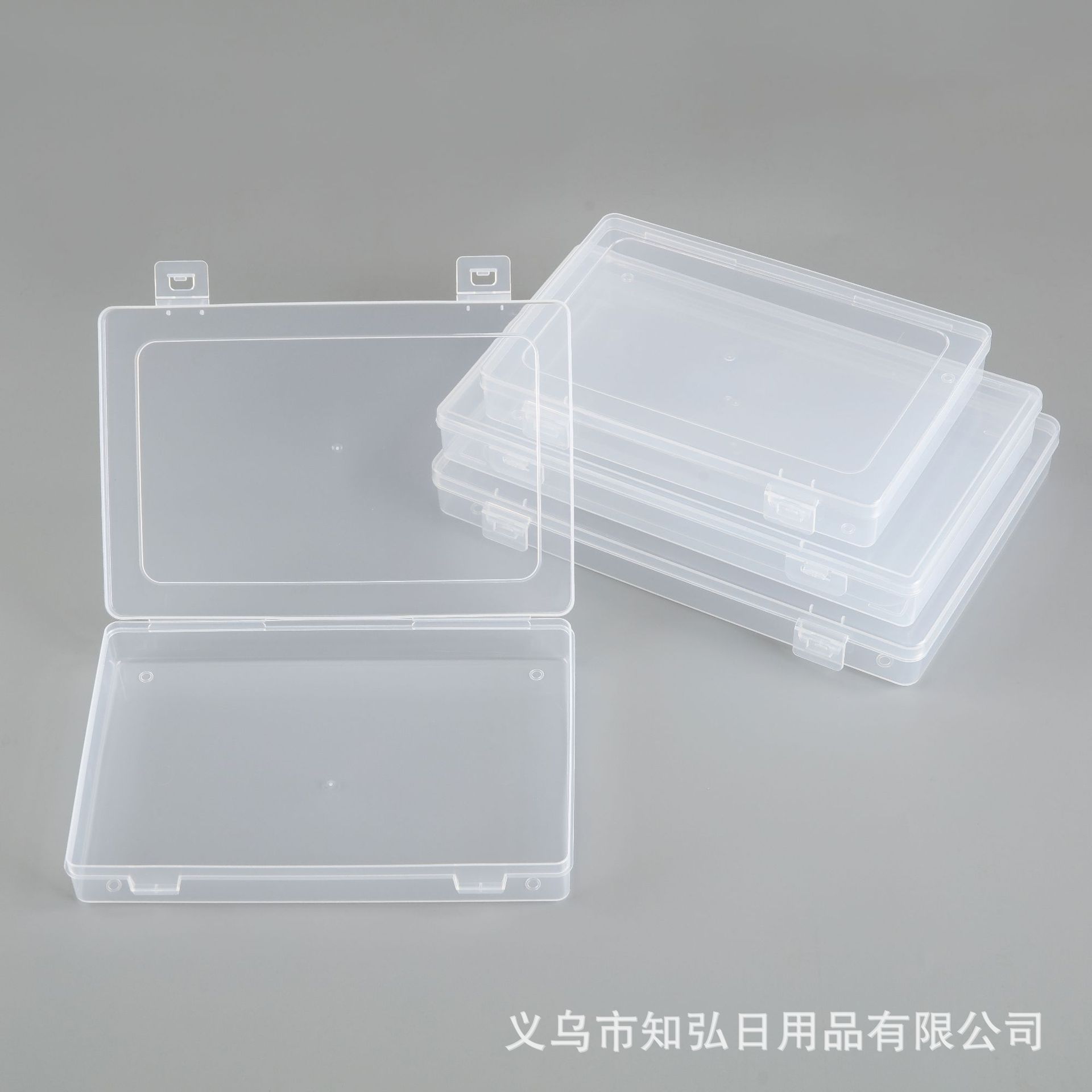 Plastic transparent stationery