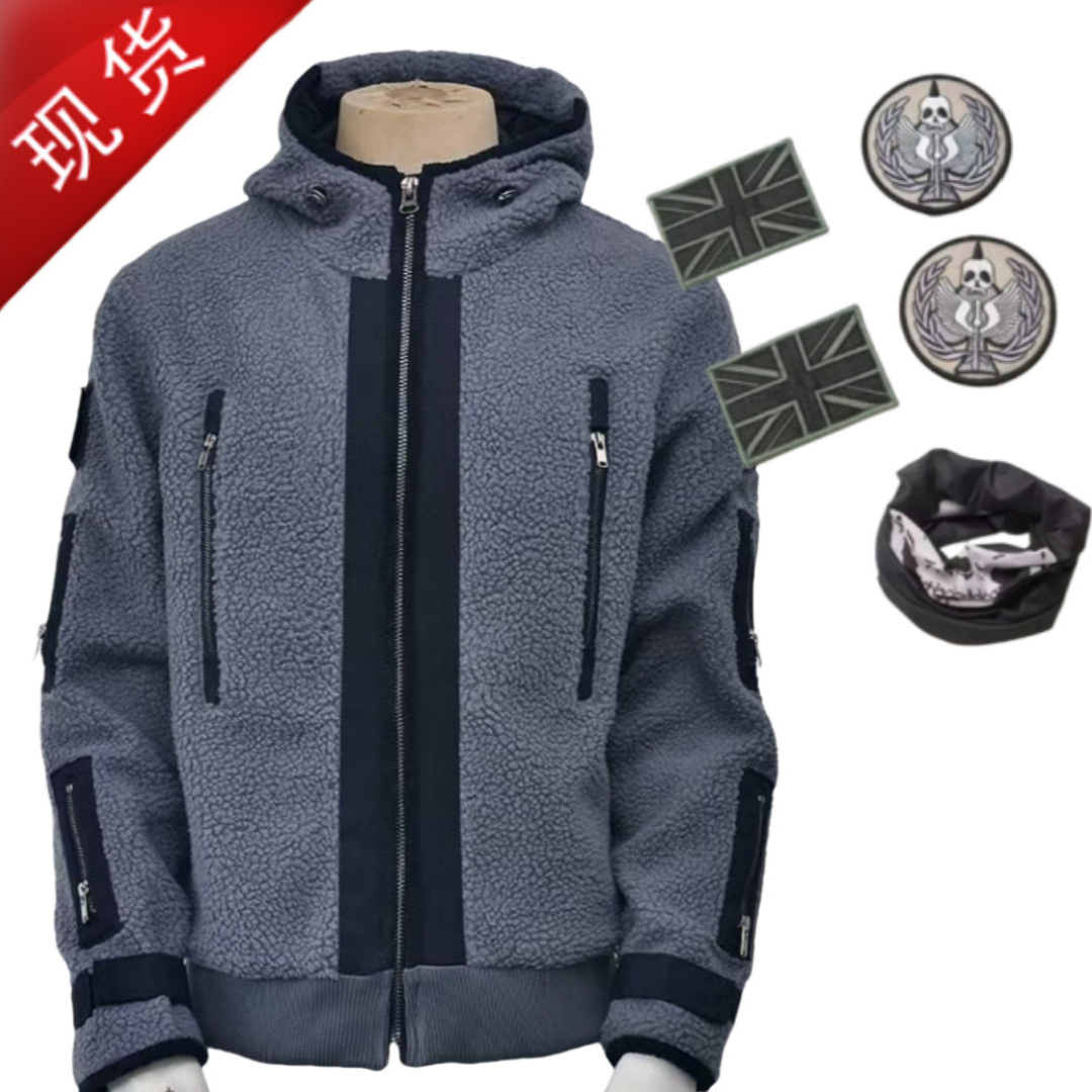 Call of Duty 6 Cosplay Costume Tf141 Team Uniform Ghost Battle Suit Ghost Jacket Trendy Elements