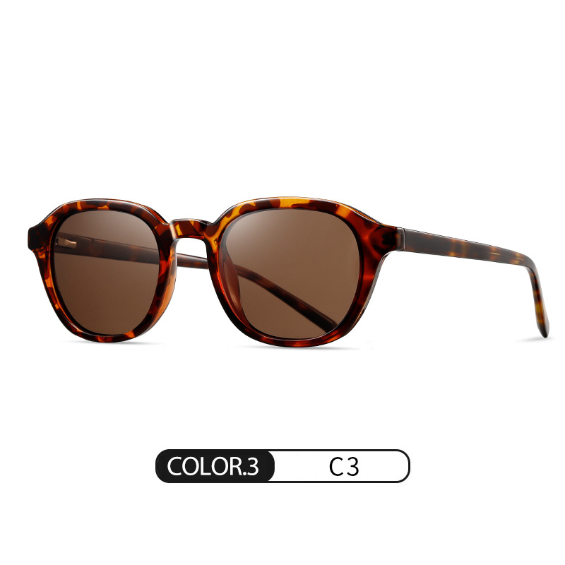 Nuevas gafas de sol polarizadas moda retro hombres y mujeres mismas gafas de sol de placa S31123 gafas de protección solar para exteriores transfronterizas