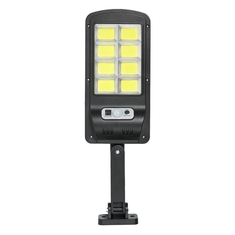 Lámpara de calle de inducción solar lámpara de jardín al aire libre inteligente lámpara de control remoto impermeable al aire libre lámpara de pared
