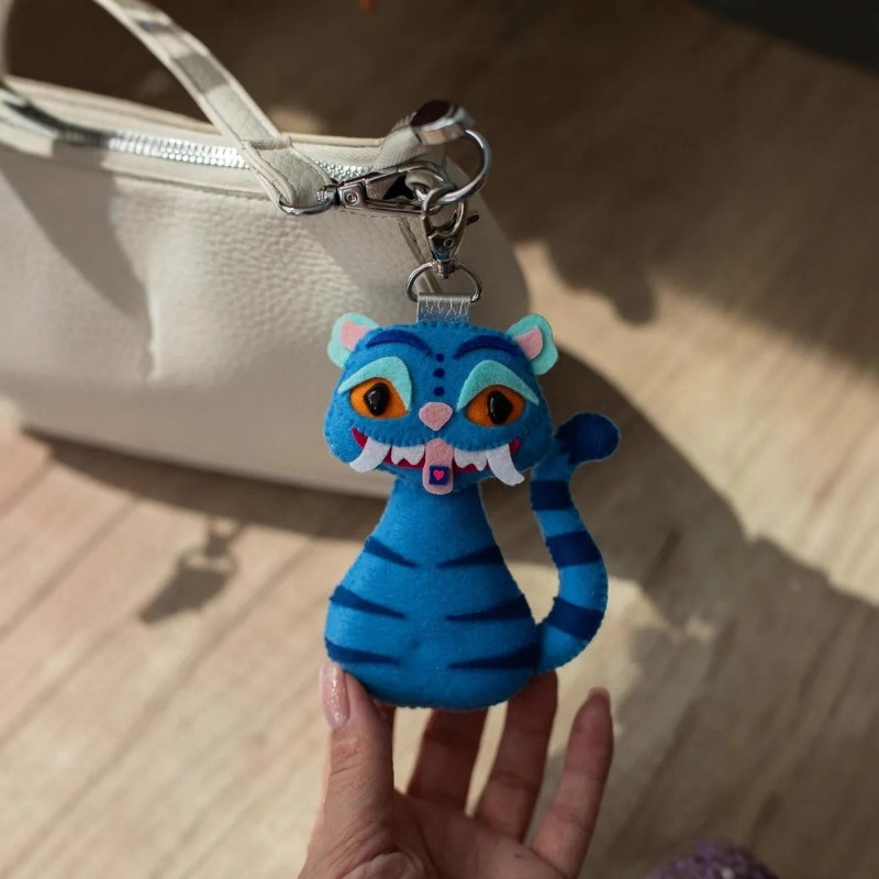 跨境新品kpop demon hunters plush猎魔女团老虎毛绒玩偶公仔挂件|undefined