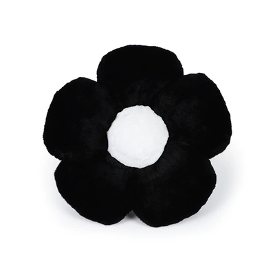 Seat cushion, seat cover – Cover - rabbit-fur-flower-waist-with-black-white-core
