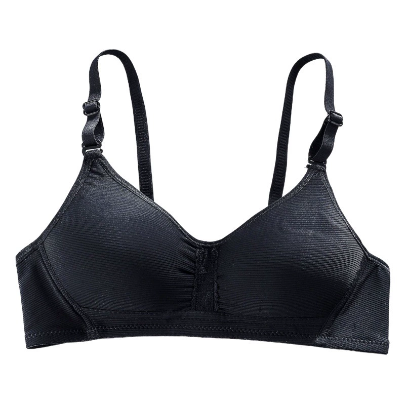 Бюстгальтер для девочек, хлопковый удобный без стального кольца, белый, сплошной цвет, тонкое развитие, нижнее белье для учащихся ранней средней школы, Новые взрывы