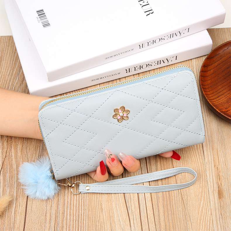 Sac à cartes Portable Simple et Long pour femmes, grande capacité, zéro portefeuille, étui Mobile adapté, nouvelle collection 2023_voghion.com