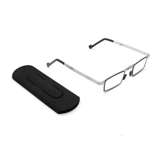 Folding reading glasses for men, ultra-light, screw-free, high-definition, not easy to fatigue, anti-blue light reading glasses, portable mobile phone
