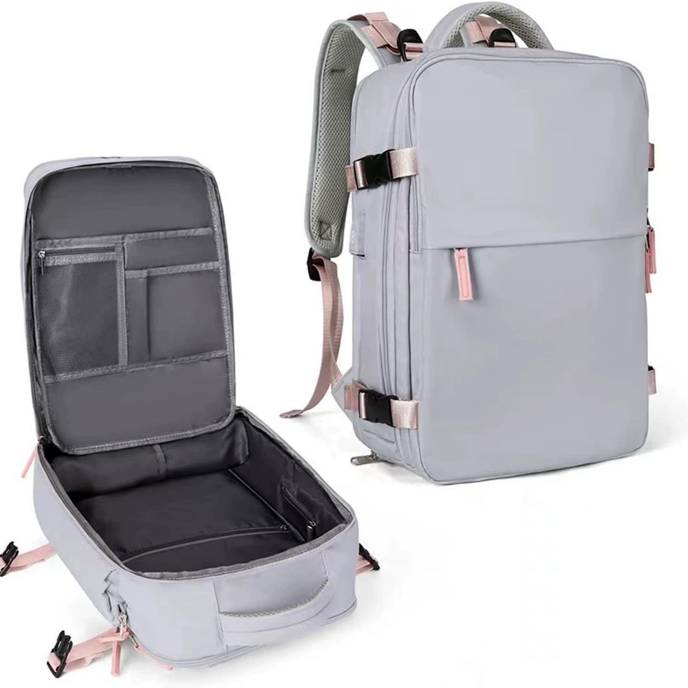 Luggage storage system wet and dry separation, capacious durable backpack for traveling