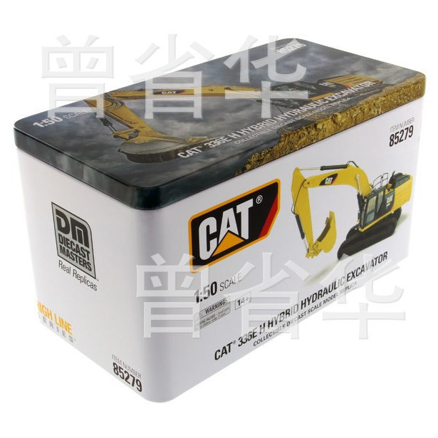 DM modelo de vehículo de ingeniería CAT 1:50 336 Ekat excavadora de aleación de simulación excavadora de juguete 85279