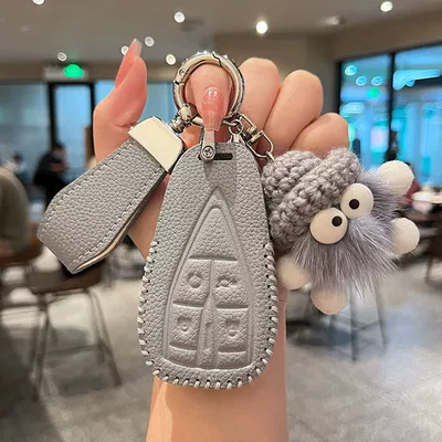 Car key bag – Car cs55 2022 z6 Shell - default-a4-blue-leather-textured-litle-blue-short-buckle-blue-briquettes