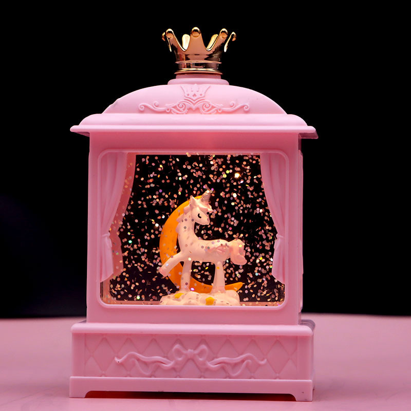 少女心水晶灯オルゴールかわいいお姫様小夜灯誕生日プレゼント置物学生用品逸品卸売り|undefined