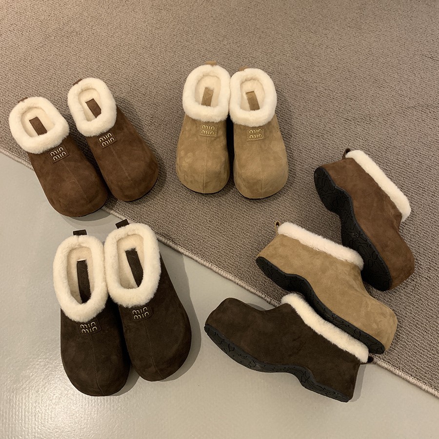 El hombre pequeño aumenta 6 cm en el interior de los zapatos birkenstock de cuero. las mujeres usan zapatos de algodón de otoño e invierno con terciopelo. retro Sen es un remolque de algodón baotou.