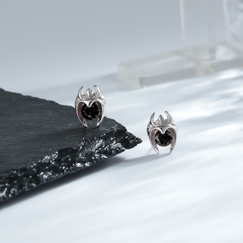 Minimalist Stud Earrings For Men Stainless Steel Punk Style_voghion.com