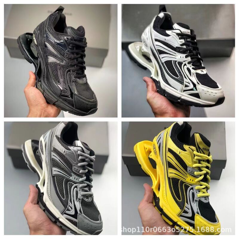 Paris Hot-Selling Sixth-Generation Pander Mechanical Spring Shoes for Men and Women, Couple Style, Trendy Breathable Height-Increasing Casual Sneakers Paris Hot-Selling Sixth-Generation Pander Mechanical Spring Shoes for Men and Women, Couple Style, Trendy Breathable Height-Increasing Casual Sneakers