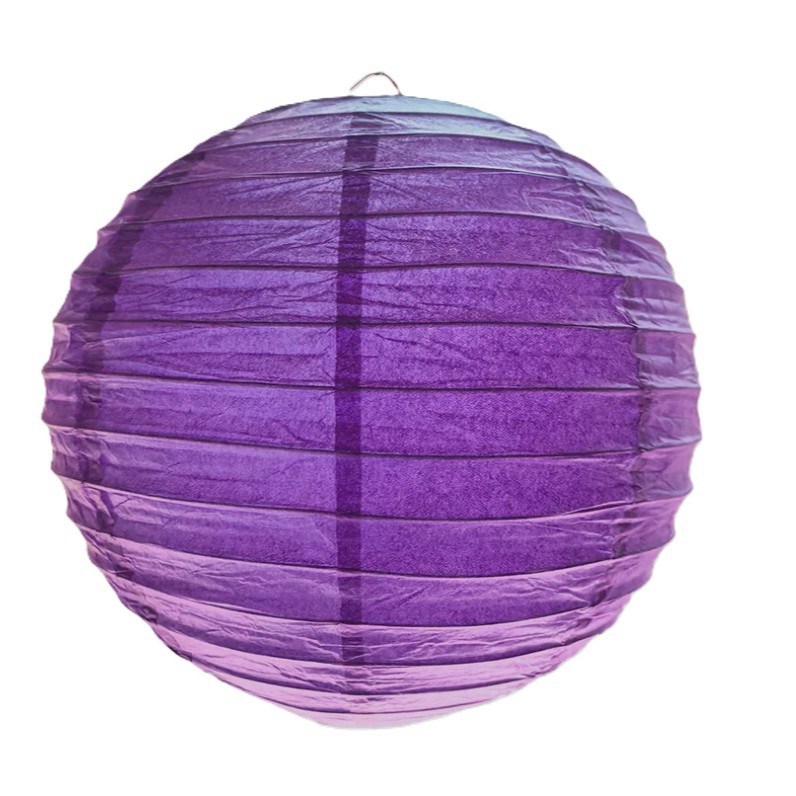 Lámparas de niños pintadas a mano DIY linternas esféricas de color sólido decoración de bodas Amazon Hot Sale image 10