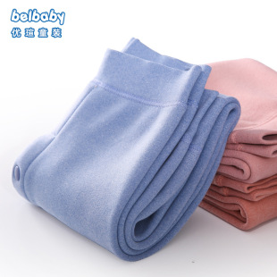 Children's Velvet Warm Pants Student Velvet Thickened School Uniform Artifact Girls' Cotton Pants Large Children's Pants Boys' Velvet Pants