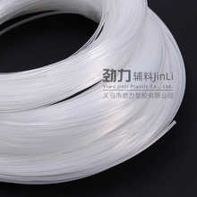 工厂直供透明软胶骨婚纱定型鱼骨塑胶服装辅料可折鱼骨丝圆支撑条