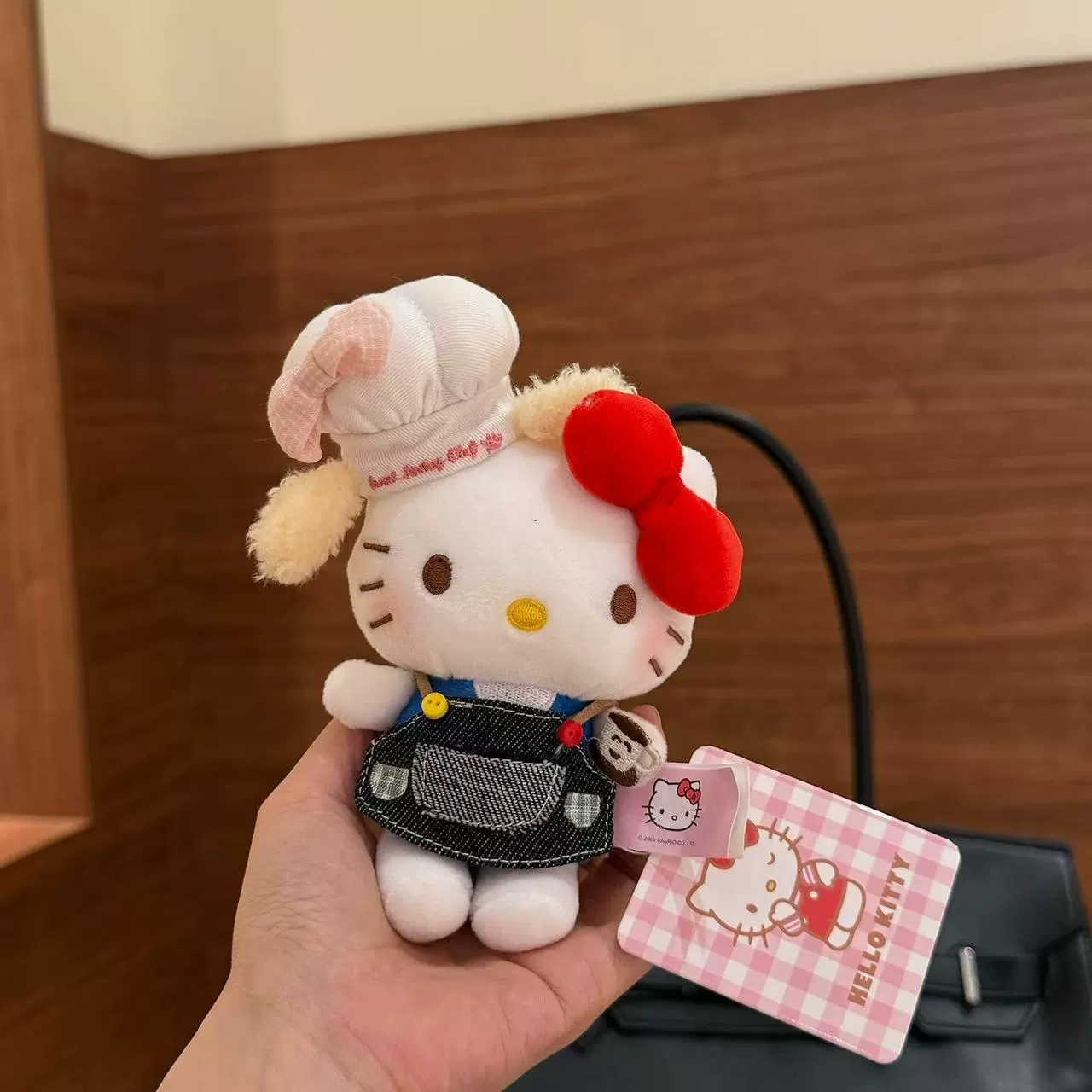 Hello Kitty, Hello Kitty, оригинальный классический рюкзак, мультяшная милая подвеска, плюшевый брелок, кукла