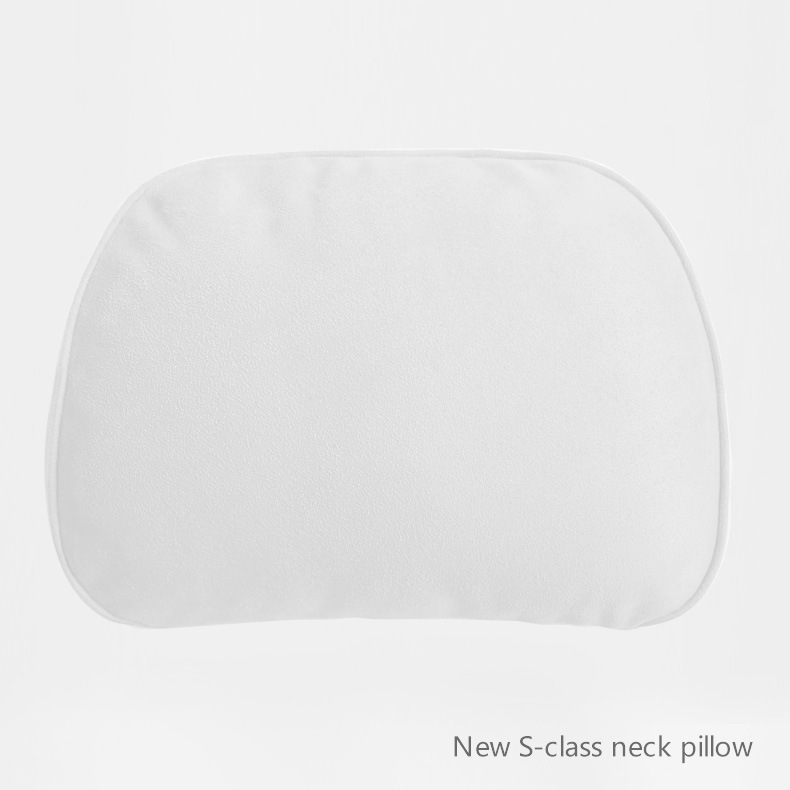 Suitable for the new upgrade S400 Mercedes-Benz Maybach S-Class Orange headrest neck pillow cervical spine car waist pillow