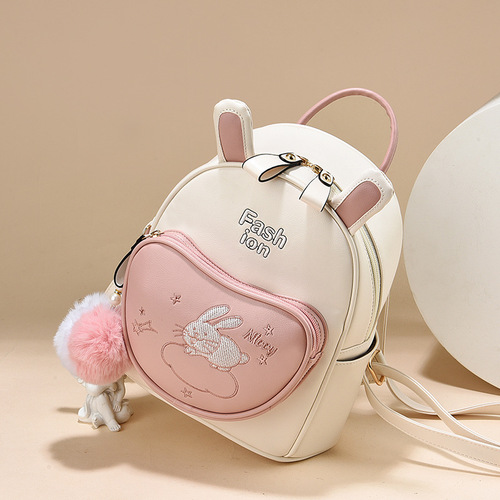 One-piece drop-shipping women's backpack  autumn and winter Korean version trendy new versatile women's bag ladies bag large capacity large backpack