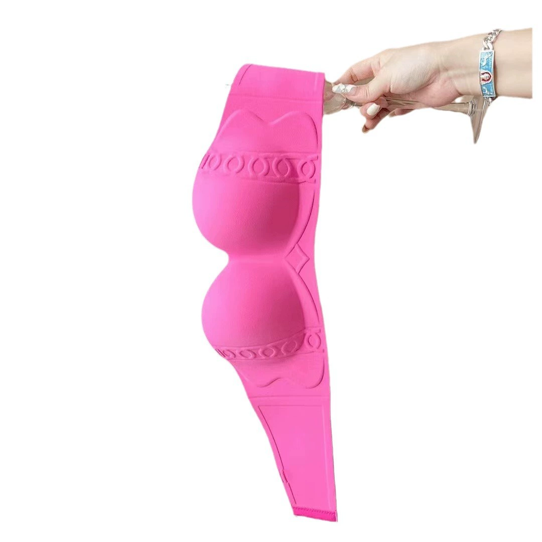 Безопасное не-slip поддерживающее нижнее белье, невидимый топ бюстгальтер