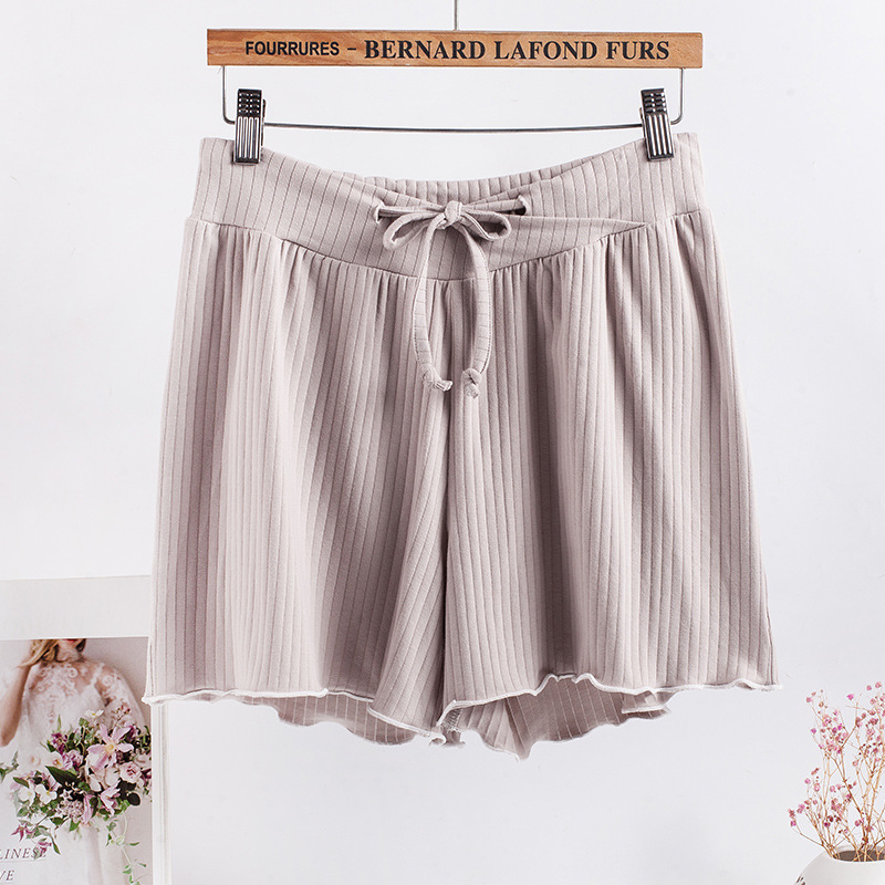 Pregnant Women's Safety Pants Anti-running Light Summer Thin Pregnancy Shorts Pregnant Women's Leggings Belly-supporting Low Waist Breathable Summer Clothes