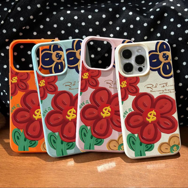 27g Weight iPhone Applicable Brands Phone Cases Classification Silica Gel Material Flower Pattern Elegant, Cartoon Style, Cute Style White, Pink, Red Color Silica Gel Flower Elegant Cartoon Style Cute Phone Cases Phone Accessories 无
