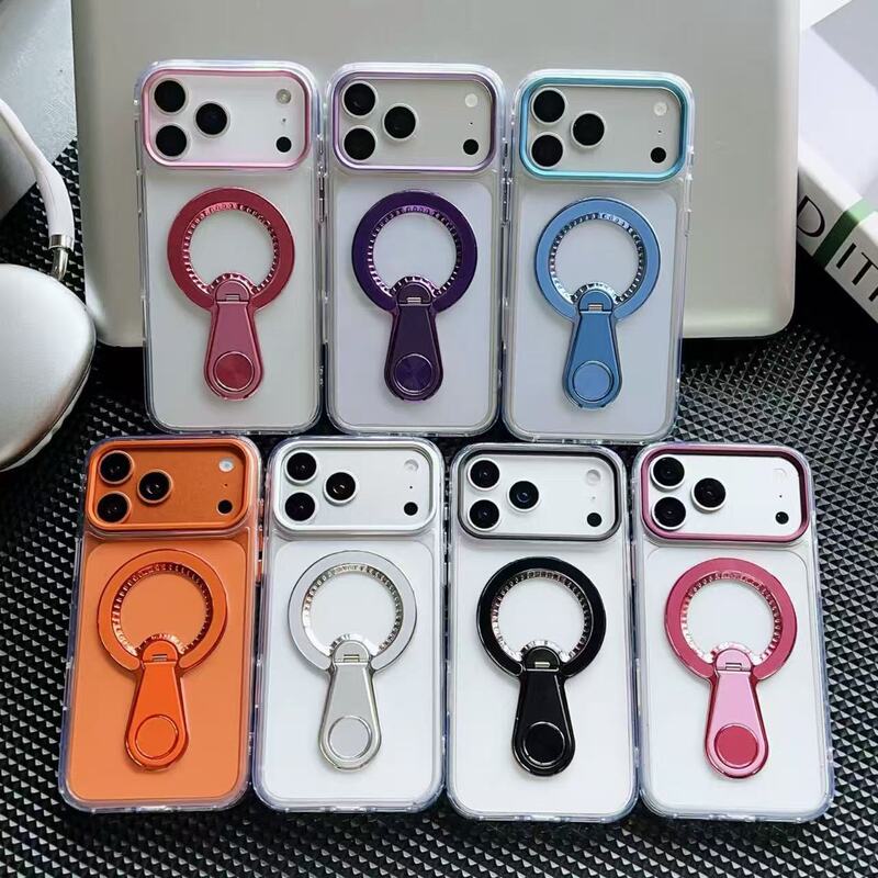 The latest creative design for iPhone 17 Pro Max: a high-transparency acrylic phone case with a 2.0 zipper stand The latest creative design for iPhone 17 Pro Max: a high-transparency acrylic phone case with a 2.0 zipper stand