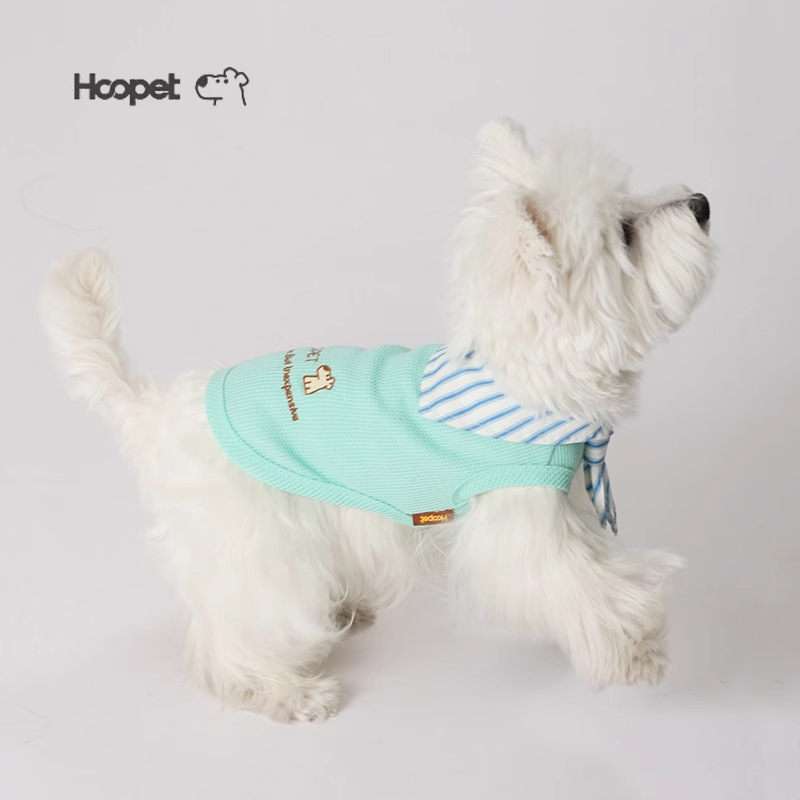 Chaleco HOOPET verano delgado perro pequeño verano anti-caída peludo Teddy bichon cachorro perro mascota ropa de perro