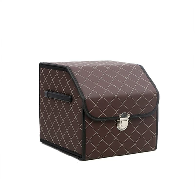 Car storage bag/box — storage organizer - golden-small-size-303030cm