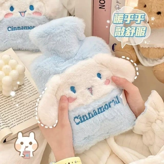 可爱毛茸茸热水袋便携暖手宝注水暖水袋学生卡通冬季毛绒暖水袋女