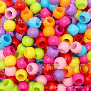 Pony beads 10*12m С�R���K�p���Ͱ�錍ɫ�[��͸�������Ʒ���