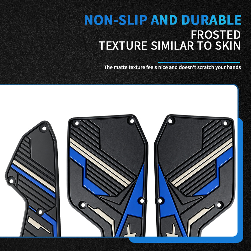 Suitable for YAMAHA NMAX155 footrest rubber, motorcycle modification accessories, non-slip foot pads