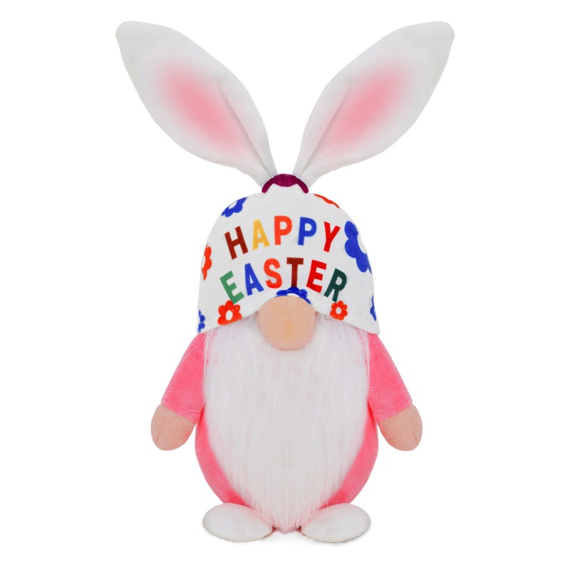 Nueva Pascua primavera conejo decoración sin rostro pareja de edad muñeca decoración del hogar props regalo