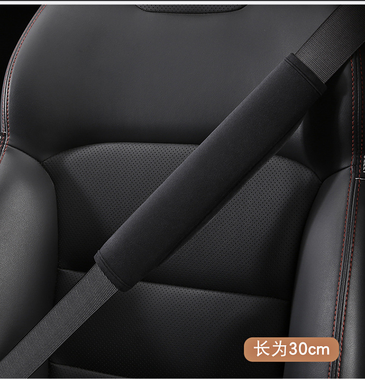 Cat Claw Velvet Car Seatbelt Protector, Anti-Wear Car Accessory, Universal Shoulder Pad for All Seasons