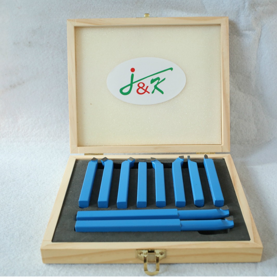 厂家直供10件套硬质焊接车刀 10pc Carbide turning tool set