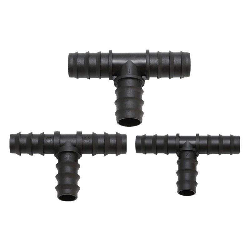Соединитель трубы совместный колючий тройник совместный тройник 16PE озеленение фитинги для капельного орошения