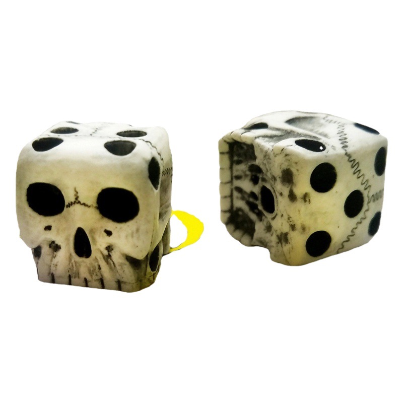 New White Skull Dice Game Novelty Casual Toys Creative Festival Party Funny European and American Carnival Explosions