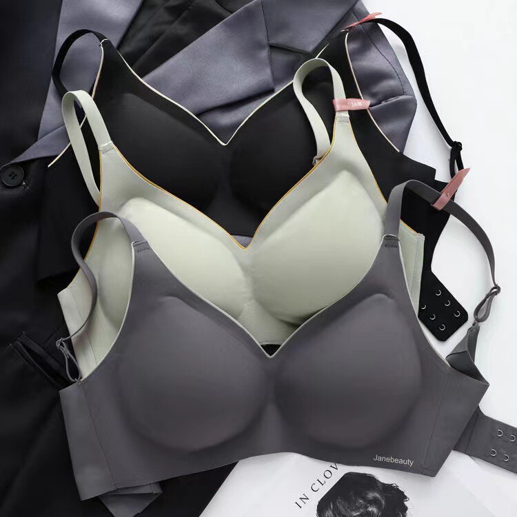 For Amazon Japan seamless one-piece cup bra thin push up sexy one-piece seamless wireless underwear