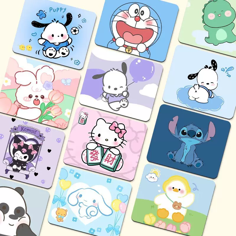 鼠标垫书桌垫护腕家用办公桌男女生桌垫学生面垫小号锁边卡通可爱