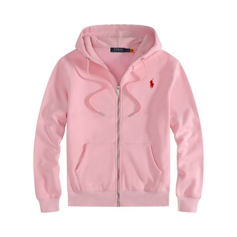 Polo Ralph Lauren Full-Zip Hooded Jacket Pink