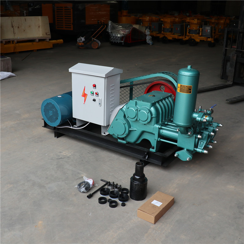 BW150三缸水泥注浆机隧道桥梁加固砂浆灌浆泵大功率往复式注浆泵