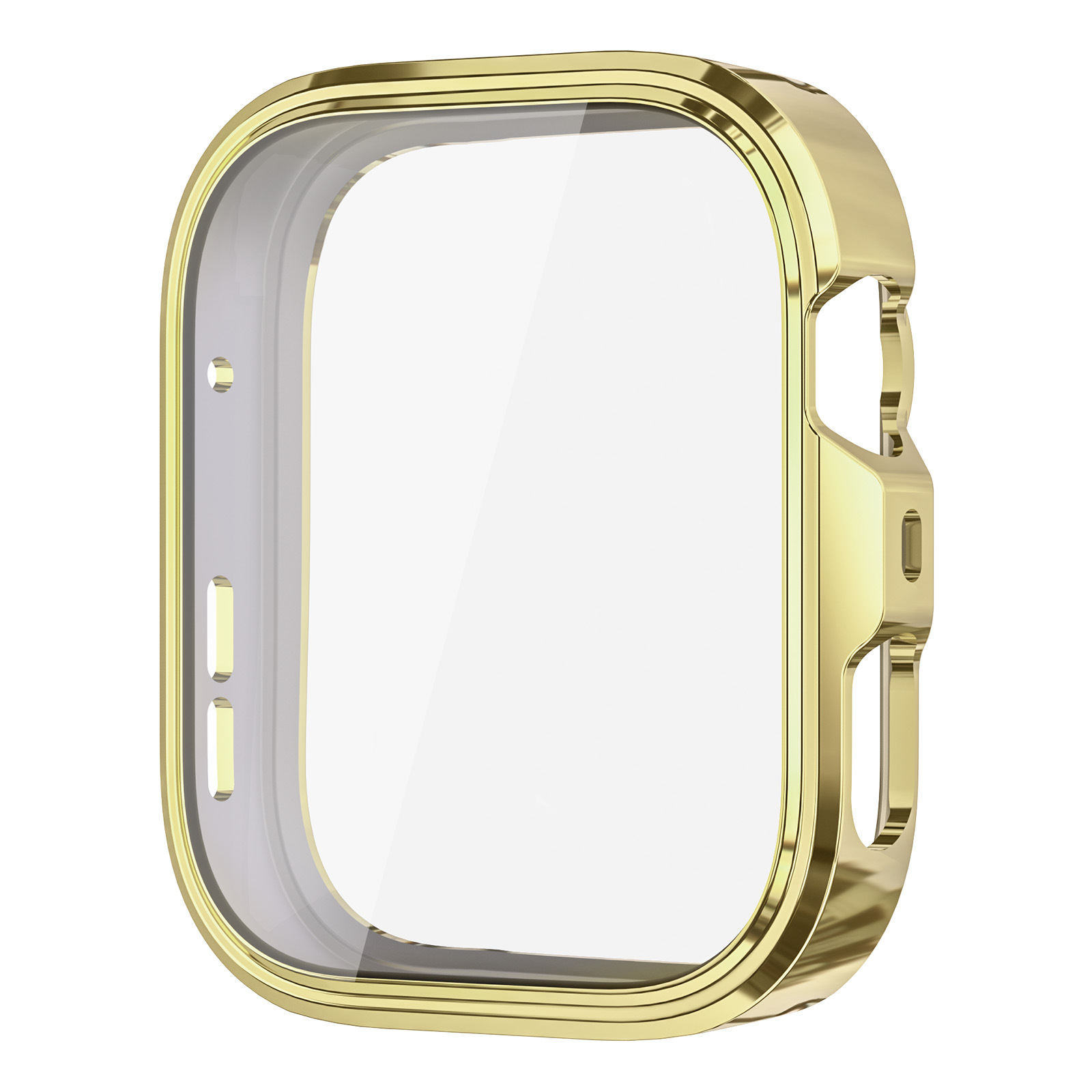 Applicable to HUAWEI FIT4 protective case. Electroplated TPU protective cover for HUAWEI Watch Fit4 Pro watch case Item Picture