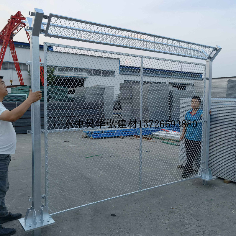 边框护栏网户外田园圈地道路隔离防护网格片养殖围挡双边丝铁丝网