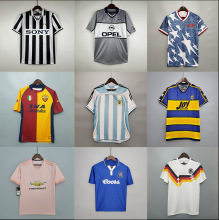 经典复古足球服切尔西阿森纳国米美国尤文AC巴黎葡萄牙足球球衣