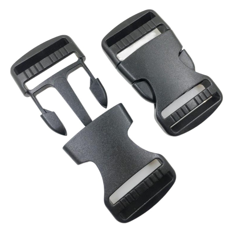 Double Adjustable Plastic Buckle, Double Pull Buckle for Stroller Backpack, Plastic Buckle, Quick Release Buckle, Luggage Accessories