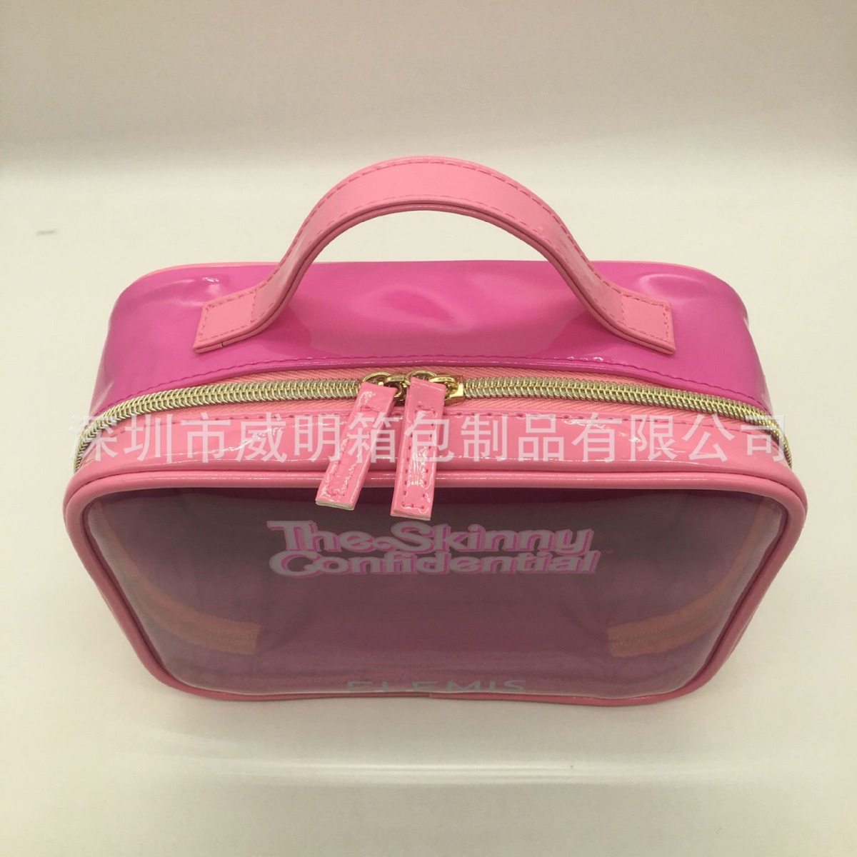 PVC��ױ�����ƴ�����ins��Ůʿϴ�����ɰ�͸��PVC�������