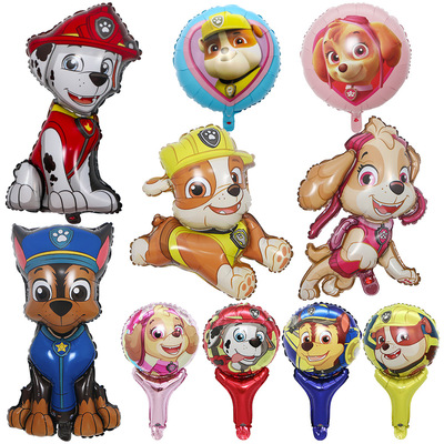 Genuine License 18 Dogs Patrol A force every day Archie Aluminum balloon Cartoon Bark aluminum foil balloon